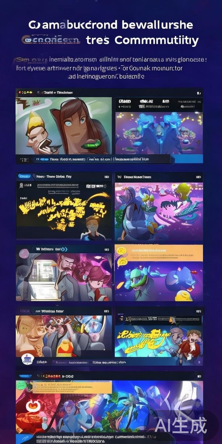 游戏平台除了提供资讯外，更强调社区建设。用户可以在